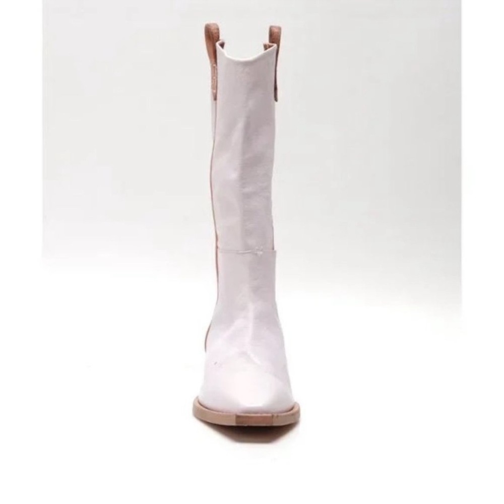 Free People! We The Free Montage Leather Tall Boots In Orchard Pale Purple NWOT! - Picture 5 of 9